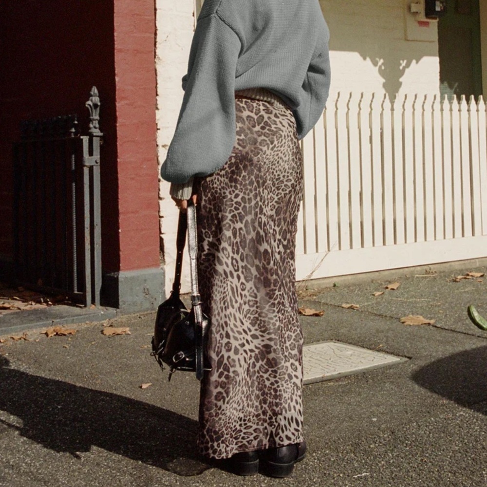 Princess Polly Leopard Maxi Skirt - Picture 3 of 8